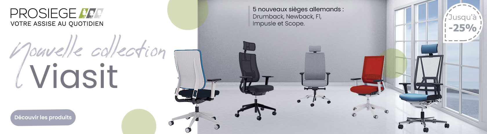 Chaise De Bureau Et Fauteuil Ergonomique Pas Cher Prosiege